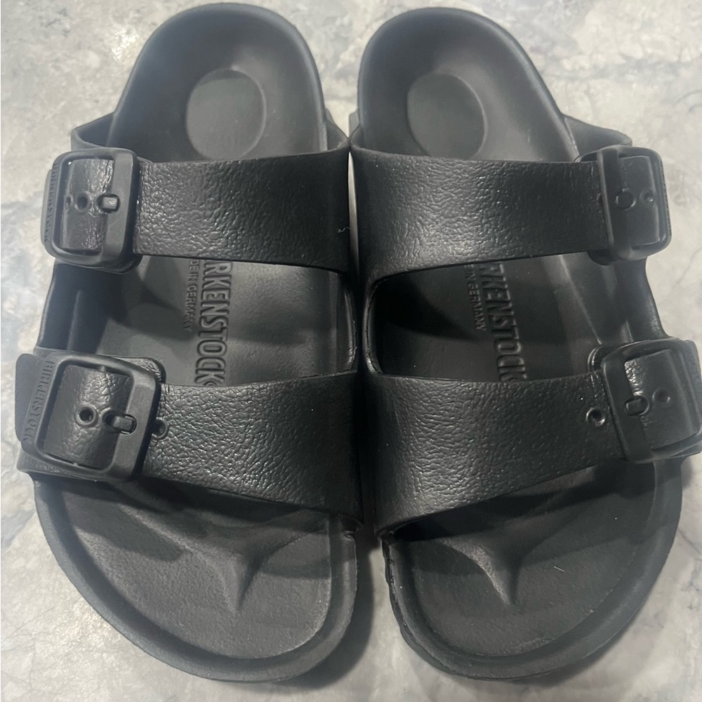 Birkenstock Kids Black Sandals 13 new - Picture 4 of 10